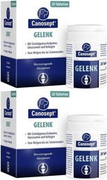 Produktbild von Canosept Gelenk-Tabletten zur Unterstützung der Gelenke für Hunde und Katzen aller Altersstufen und Größen