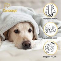 Produktbild von Canosept Home Comfort Beruhigungshalsband für Hunde mit Baldrian und Lavendel Blau 60 cm