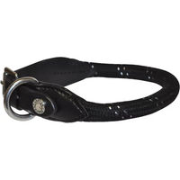 Produktbild von Canter Corde Hundehalsband aus Leder in Schwarz 40 cm