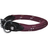 Produktbild von Canter Corde Hundehalsband aus Leder in Schwarz für erwachsene Hunde