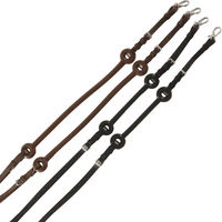 Produktbild von Canter Elastische Ausbinder aus Leder für Longierbedarf in Schwarz oder Braun