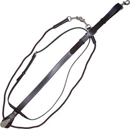 Produktbild von Canter Howlett Martingal für Pferde aus Leder in Braun oder Schwarz