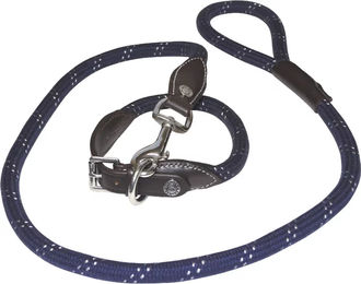 Canter Hundeleine aus Leder 120 cm in Braun oder Blau – Bild 1 von 1