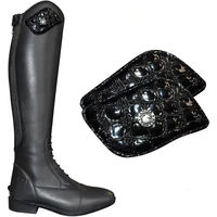 Produktbild von Canter Pratoni Reitstiefel-Einsatz aus Kunstleder für Unisex in Schwarz