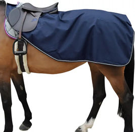 Produktbild von Canter Regenjacke und Fleecedecke für Ponys in Blau aus Polyester