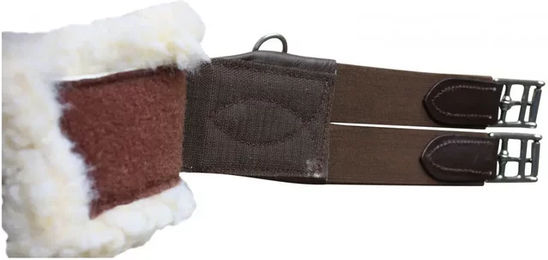 Produktbild von Canter Sattelgurt aus Lammfell in Braun