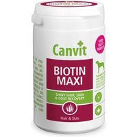 Produktbild von CANVIT Dog Biotin Maxi Haut und Fell Supplement für große Hunde 500g - 500 g