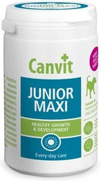 Produktbild von CANVIT Dog Junior Maxi Lachs Vitamin-Komplex für Welpen großer Rassen mit Probiotika 230 g - 230 g