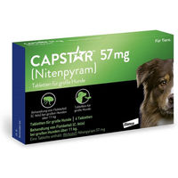 Produktbild von Capstar Tabletten für große Hunde 57 mg 6 Stück