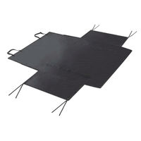 Produktbild von CarComfort Autoschondecke für Hunde aus Polyester wasserdicht Schwarz 100x155 cm