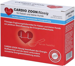 CARDIO ZOON Nahrungsergänzung für das Herz von Katzen und kleinen Hunden flüssig – Bild 1 von 3
