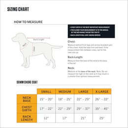 Carhartt Hundemantel Firm Duck Isoliert Blau Größe M – Bild 1 von 2