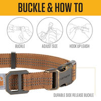 Produktbild von Carhartt Tradesman Hundehalsband aus Nylon in Hunter Orange Größe M