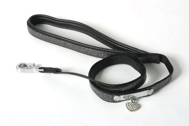 Produktbild von Carlain Angel Hundeleine aus Nylon wasserabweisend Schwarz