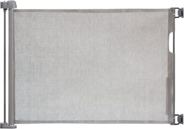 Carlson Pet Products Extra breites einziehbares Haustiergitter Grau L 127 x H 76,2 cm – Bild 1 von 12