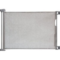 Produktbild von Carlson Pet Products Extra breites einziehbares Haustiergitter Grau L 127 x H 76,2 cm
