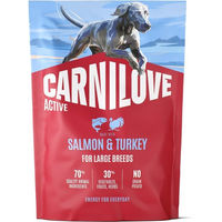Produktbild von Carnilove Active Adult Large Breeds Hundefutter mit Lachs und Pute für große Hunde getreidefrei 1,5 kg