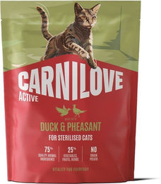 Carnilove Active Cat Sterilised Katzenfutter Ente und Fasan Getreidefrei Adult 400g – Bild 1 von 1