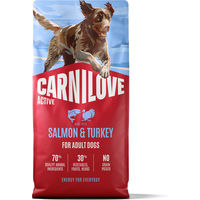 Produktbild von Carnilove Active Hundefutter Adult Lachs & Pute Getreidefrei 12 kg