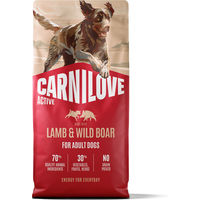 Produktbild von Carnilove Active Hundefutter Adult Lamm & Wildschwein Getreidefrei 12 kg