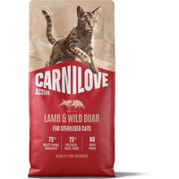 Produktbild von Carnilove Active Hundefutter Adult Sterilised Lamm und Wildschwein Getreidefrei 6 kg