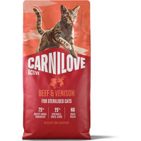 Produktbild von Carnilove Active Hundefutter Sterilised mit Rind und Wildfleisch Getreidefrei Adult 6 kg