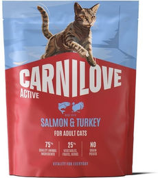 Carnilove Active Katzenfutter Adult Lachs und Truthahn getreidefrei mit hohem Fleischanteil 400g – Bild 1 von 1