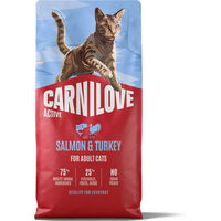 Produktbild von Carnilove Active Katzenfutter Lachs und Pute getreidefrei 6 kg