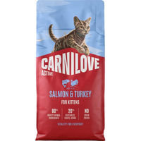 Produktbild von Carnilove Active Kitten Getreidefreies Katzenfutter Lachs und Pute 2 x 2 kg