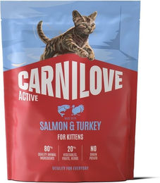 Carnilove Active Kitten Katzenfutter Lachs und Truthahn getreidefrei mit hohem Fleischanteil 400g – Bild 1 von 1
