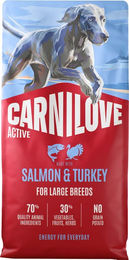 Carnilove Active Large Breed Hundefutter Adult Lachs & Pute Getreidefrei 2 x 4 kg – Bild 1 von 2