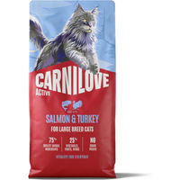 Produktbild von Carnilove Active Large Cat Adult Trockenfutter mit Lachs und Pute getreidefrei 6 kg