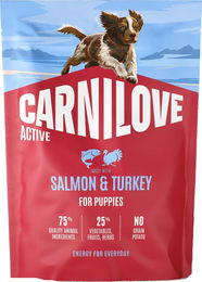 Carnilove Active Puppy Welpenfutter Lachs und Truthahn Getreidefrei 2 x 4 kg – Bild 1 von 2