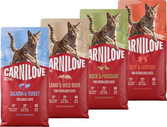 Carnilove Active Sterilised Hundefutter Adult Lachs & Truthahn 2 kg – Bild 1 von 3