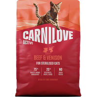 Produktbild von Carnilove Active Sterilised Hundefutter Adult Lamm und Wildschwein 2 x 6 kg