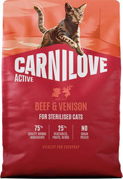Carnilove Active Sterilised Hundefutter Ente und Fasan Adult 2 x 6 kg – Bild 1 von 2