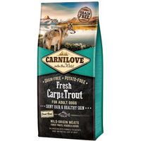 Produktbild von Carnilove Adult Trockenfutter für Hunde mit Karpfen und Forelle getreidefrei 12 kg - 12 kg