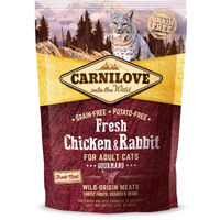 Produktbild von Carnilove Cat Adult Getreidefreies Katzenfutter Huhn Kaninchen Ente 400 g - 400 g