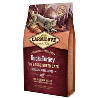 Produktbild von Carnilove Cat Adult Large Breed Ente und Truthahn getreidefrei 6 kg - 6 kg