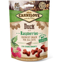 Produktbild von Carnilove Cat Crunchy Snack Ente mit Himbeeren 6x50g