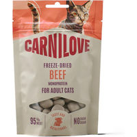 Produktbild von Carnilove Cat Freeze Dried Leckerli Rind und Truthahn für erwachsene Katzen 4 x 40 g