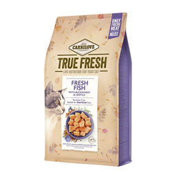 Carnilove Cat True Fresh Trockenfutter für erwachsene Katzen mit Fisch, getreidefrei, 340 g - 340 g – Bild 1 von 5