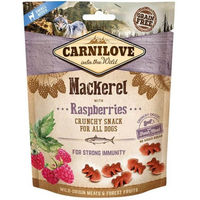 Produktbild von Carnilove Crunchy Snack Makrele mit Himbeeren für Hunde und Katzen 1200g