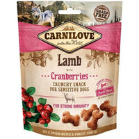 Produktbild von Carnilove Crunchy Snack Sensitive Lamm mit Cranberries Belohnungssnack für Hunde 1200g