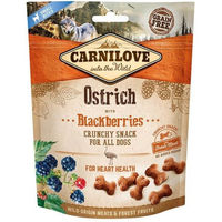 Produktbild von Carnilove Crunchy Snack Strauß mit Brombeeren Belohnungssnack für Hunde 1200g