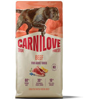 Produktbild von Carnilove Dog True Fresh Adult Rind Hundefutter 2x12 kg