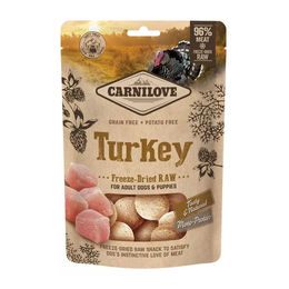 Carnilove Gefriergetrockneter Hundesnack Wild und Truthahn mit hohem Fleischanteil 60 g - 60 g – Bild 1 von 2