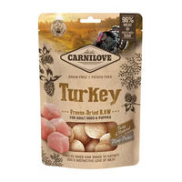 Produktbild von Carnilove Gefriergetrockneter Hundesnack Wild und Truthahn mit hohem Fleischanteil 60 g - 60 g