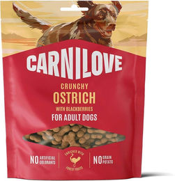 Carnilove Hund Belohnungssnack Crunchy Strauß mit Brombeere Adult 400g – Bild 1 von 1
