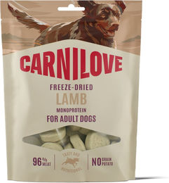 Produktbild von Carnilove Hund Belohnungssnack Lamm Gefriergetrocknet Getreidefrei Monoprotein 60 g